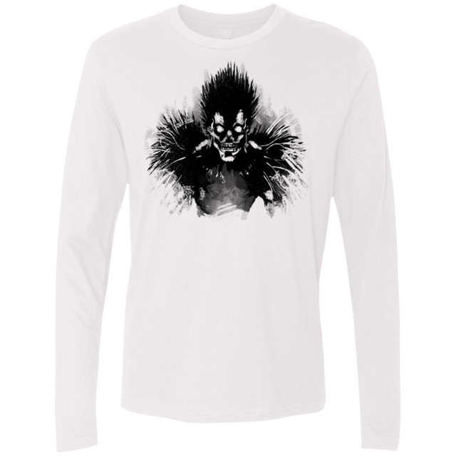 T-Shirts White / Small Bored Shinigami Men's Premium Long Sleeve