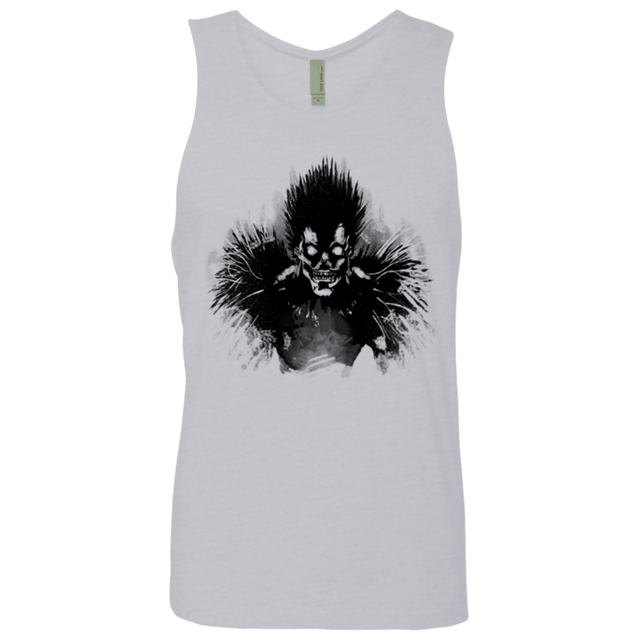 T-Shirts Heather Grey / Small Bored Shinigami Men's Premium Tank Top
