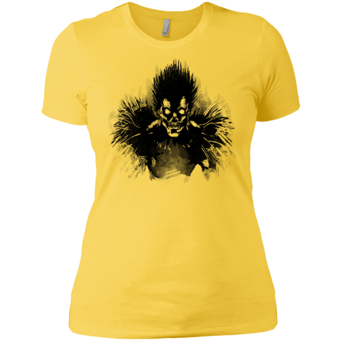 T-Shirts Vibrant Yellow / X-Small Bored Shinigami Women's Premium T-Shirt