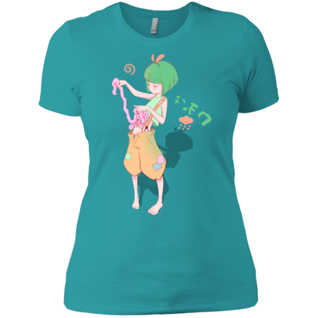 T-Shirts Tahiti Blue / X-Small Boring Intestinos Women's Premium T-Shirt