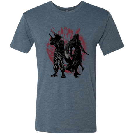 T-Shirts Indigo / Small Born Enemies Men's Triblend T-Shirt