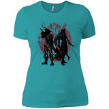 T-Shirts Tahiti Blue / X-Small Born Enemies Women's Premium T-Shirt