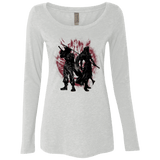 T-Shirts Heather White / Small Born Enemies Women's Triblend Long Sleeve Shirt