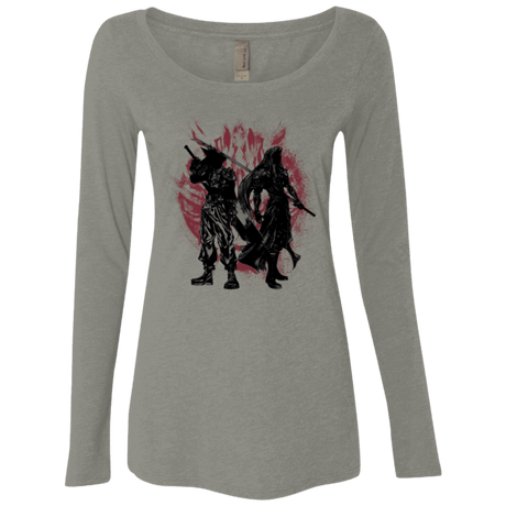 T-Shirts Venetian Grey / Small Born Enemies Women's Triblend Long Sleeve Shirt