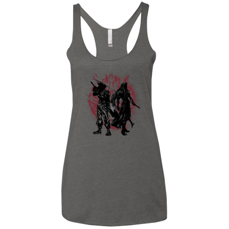 T-Shirts Premium Heather / X-Small Born Enemies Women's Triblend Racerback Tank