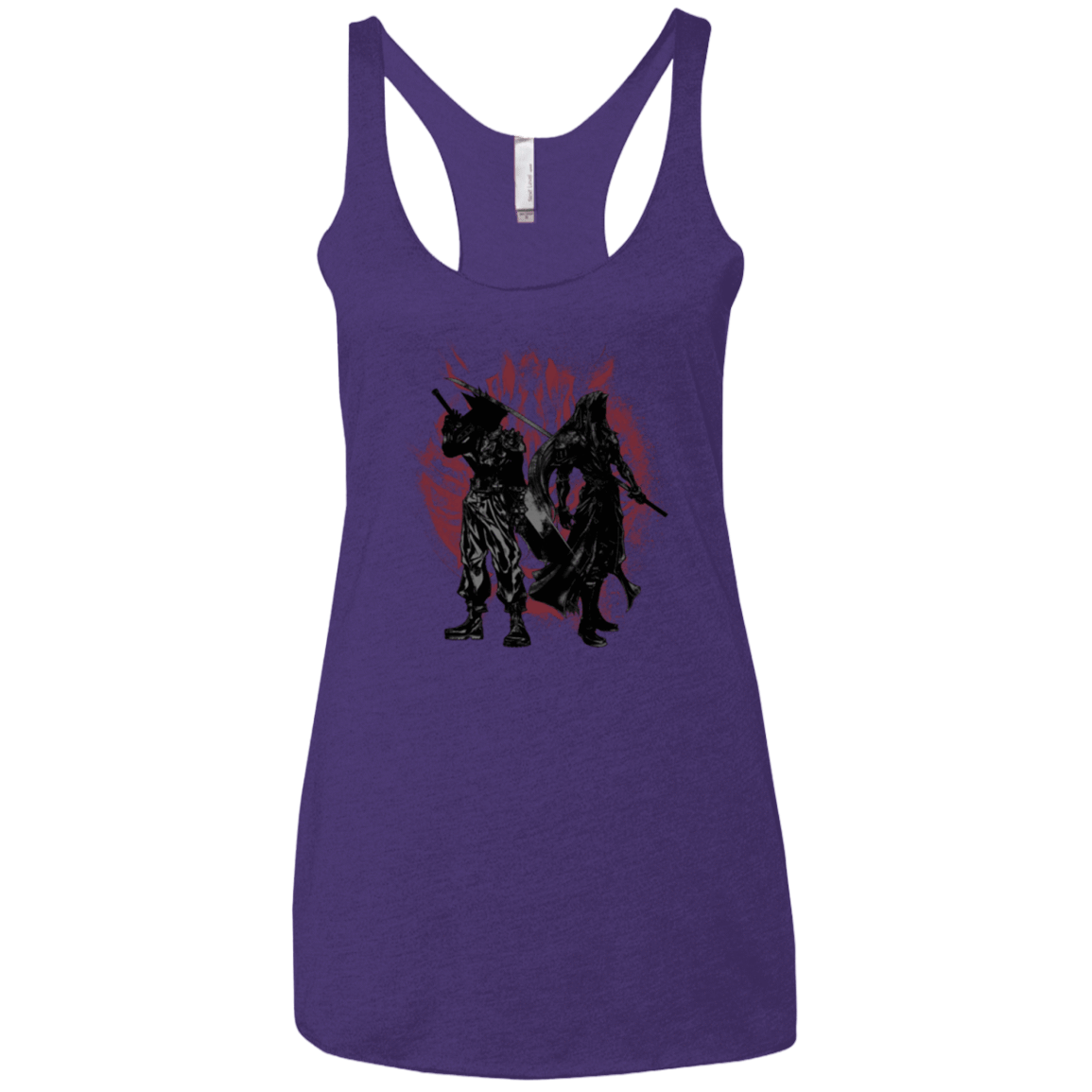 T-Shirts Purple / X-Small Born Enemies Women's Triblend Racerback Tank
