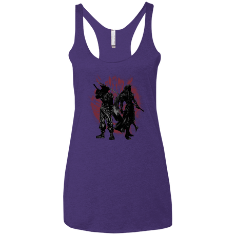 T-Shirts Purple / X-Small Born Enemies Women's Triblend Racerback Tank
