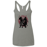 T-Shirts Venetian Grey / X-Small Born Enemies Women's Triblend Racerback Tank