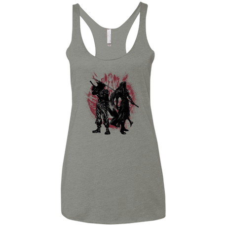 T-Shirts Venetian Grey / X-Small Born Enemies Women's Triblend Racerback Tank