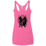 T-Shirts Vintage Pink / X-Small Born Enemies Women's Triblend Racerback Tank