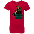 T-Shirts Red / YXS Born Into War Girls Premium T-Shirt