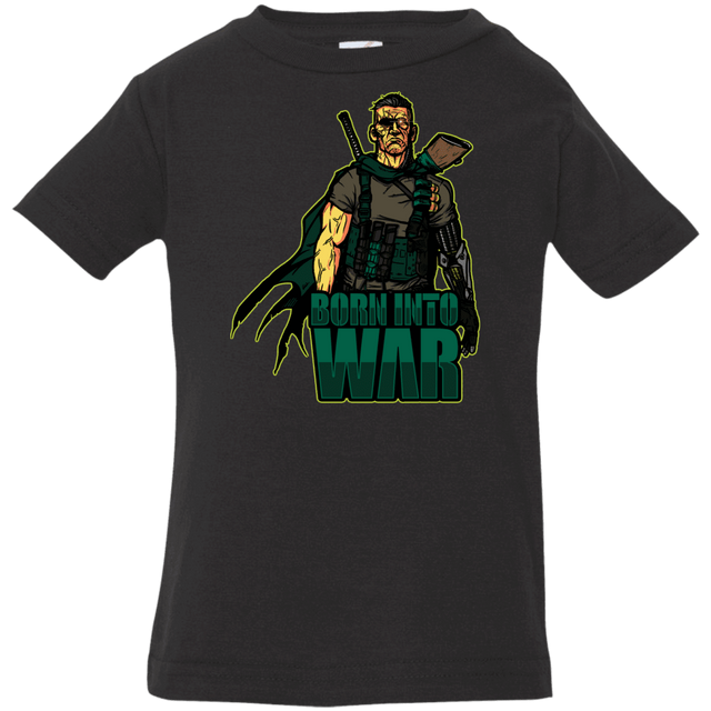 T-Shirts Black / 6 Months Born Into War Infant Premium T-Shirt