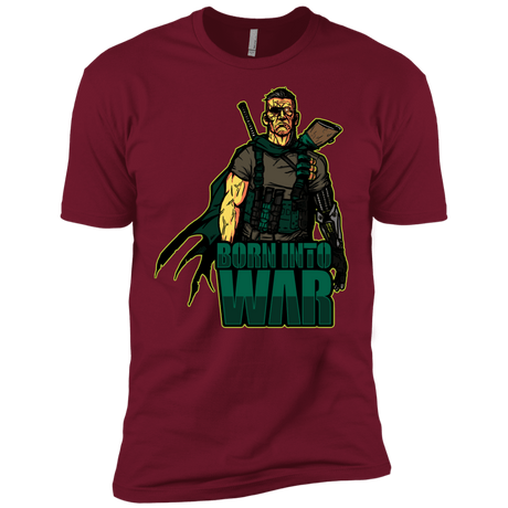 T-Shirts Cardinal / X-Small Born Into War Men's Premium T-Shirt