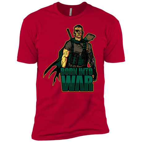 T-Shirts Red / X-Small Born Into War Men's Premium T-Shirt
