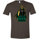 T-Shirts Dark Chocolate / S Born Into War Men's Semi-Fitted Softstyle