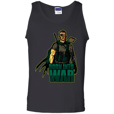 T-Shirts Black / S Born Into War Men's Tank Top