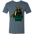 T-Shirts Indigo / S Born Into War Men's Triblend T-Shirt