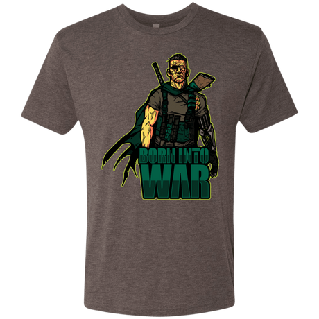 T-Shirts Macchiato / S Born Into War Men's Triblend T-Shirt