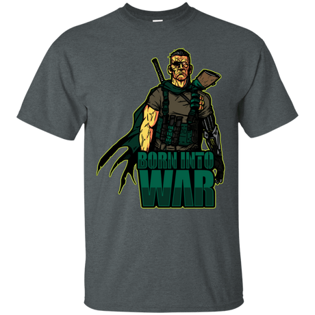 T-Shirts Dark Heather / S Born Into War T-Shirt