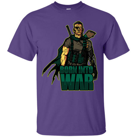 T-Shirts Purple / S Born Into War T-Shirt