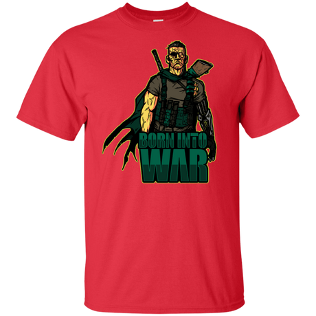 T-Shirts Red / XLT Born Into War Tall T-Shirt