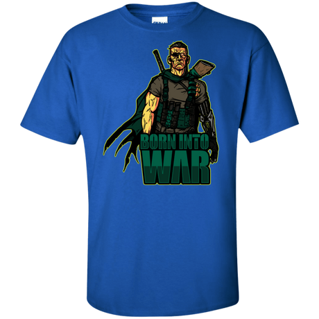 T-Shirts Royal / XLT Born Into War Tall T-Shirt