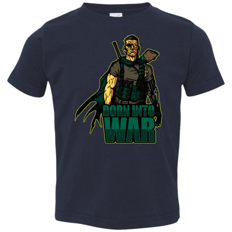 T-Shirts Navy / 2T Born Into War Toddler Premium T-Shirt