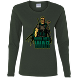T-Shirts Forest / S Born Into War Women's Long Sleeve T-Shirt