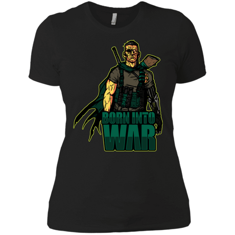 T-Shirts Black / X-Small Born Into War Women's Premium T-Shirt