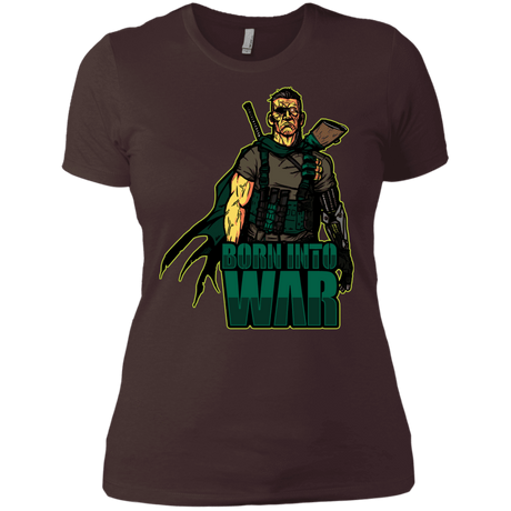 T-Shirts Dark Chocolate / X-Small Born Into War Women's Premium T-Shirt