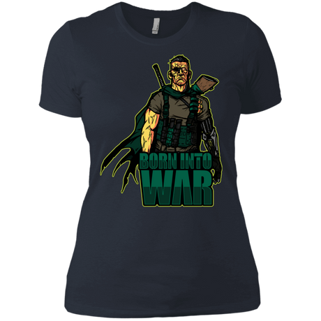 T-Shirts Indigo / X-Small Born Into War Women's Premium T-Shirt