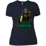 T-Shirts Midnight Navy / X-Small Born Into War Women's Premium T-Shirt