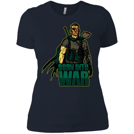 T-Shirts Midnight Navy / X-Small Born Into War Women's Premium T-Shirt