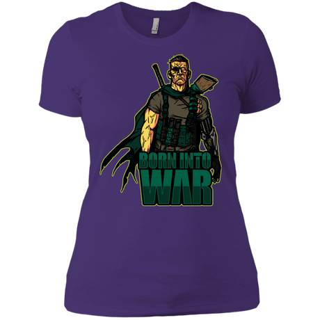 T-Shirts Purple Rush/ / X-Small Born Into War Women's Premium T-Shirt