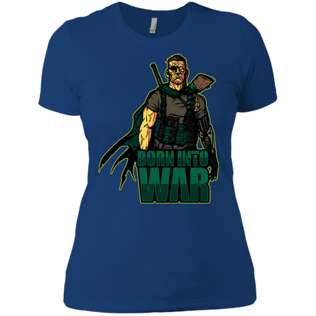 T-Shirts Royal / X-Small Born Into War Women's Premium T-Shirt