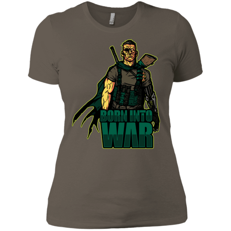 T-Shirts Warm Grey / X-Small Born Into War Women's Premium T-Shirt