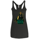 T-Shirts Vintage Black / X-Small Born Into War Women's Triblend Racerback Tank