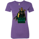 T-Shirts Purple Rush / S Born Into War Women's Triblend T-Shirt