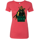 T-Shirts Vintage Red / S Born Into War Women's Triblend T-Shirt