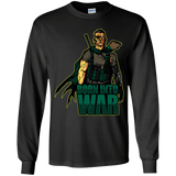 T-Shirts Black / YS Born Into War Youth Long Sleeve T-Shirt