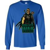 T-Shirts Royal / YS Born Into War Youth Long Sleeve T-Shirt