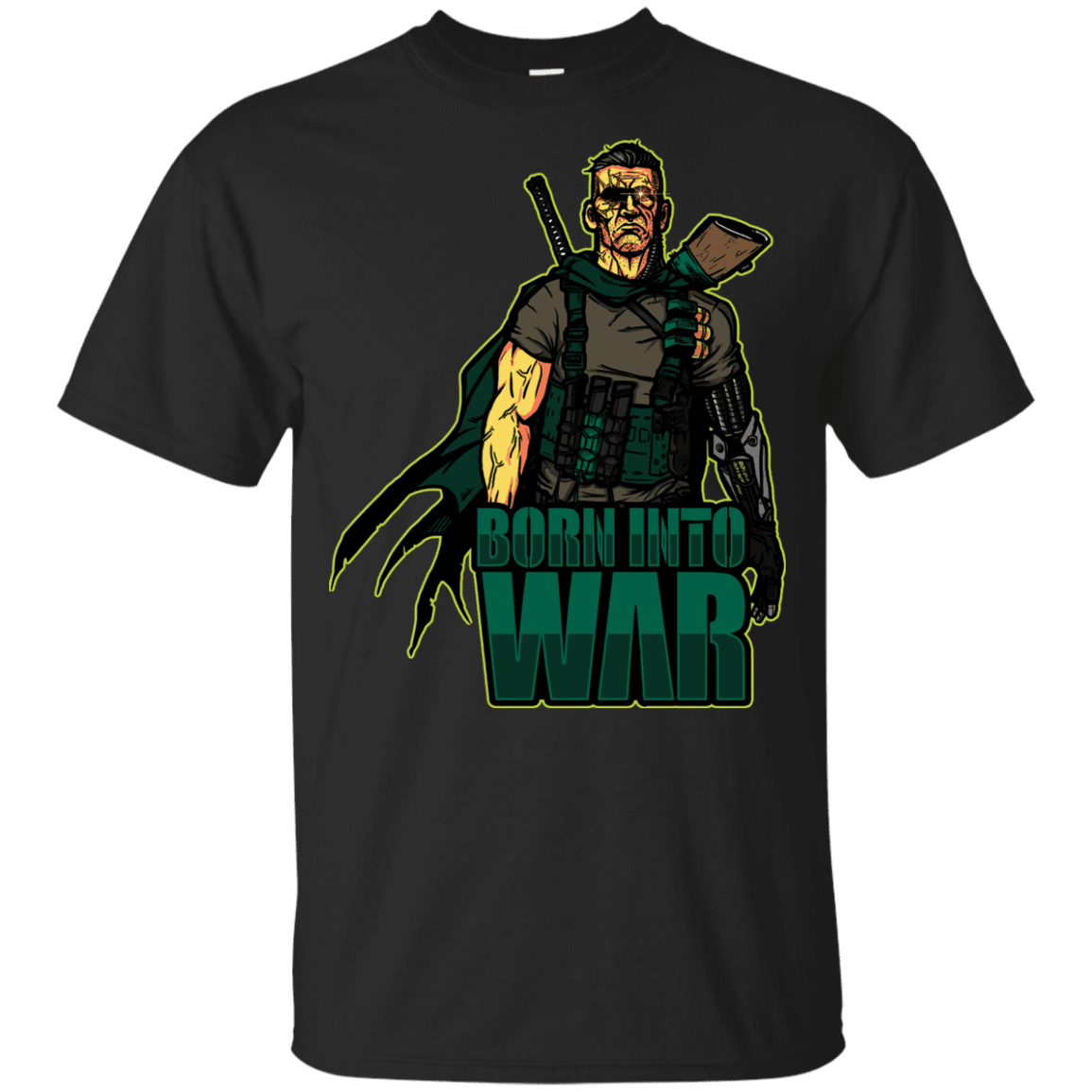 T-Shirts Black / YXS Born Into War Youth T-Shirt