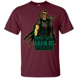 T-Shirts Maroon / YXS Born Into War Youth T-Shirt