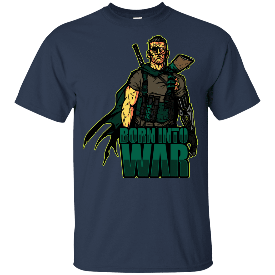 T-Shirts Navy / YXS Born Into War Youth T-Shirt