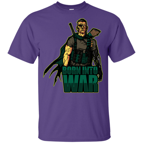 T-Shirts Purple / YXS Born Into War Youth T-Shirt