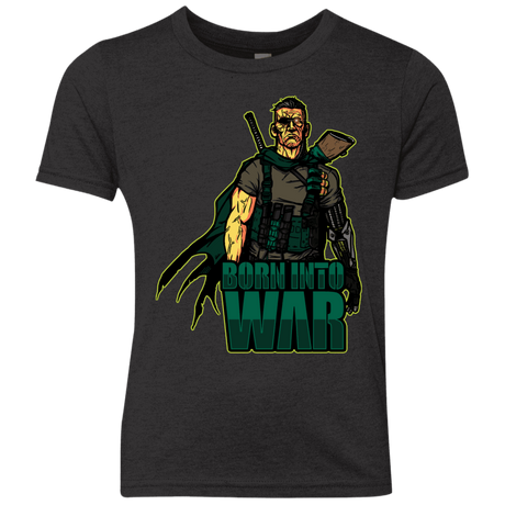 T-Shirts Vintage Black / YXS Born Into War Youth Triblend T-Shirt