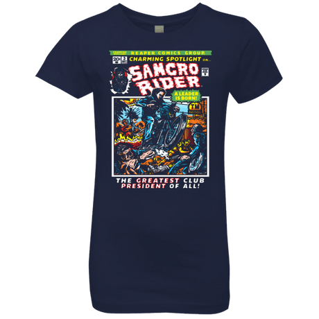 T-Shirts Midnight Navy / YXS Born Leader Girls Premium T-Shirt