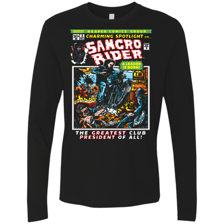 T-Shirts Black / Small Born Leader Men's Premium Long Sleeve