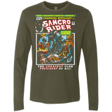 T-Shirts Military Green / Small Born Leader Men's Premium Long Sleeve