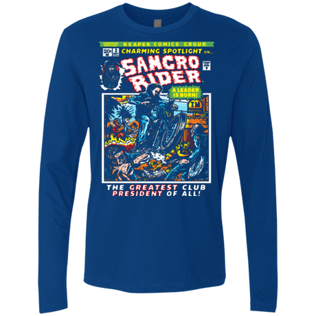 T-Shirts Royal / Small Born Leader Men's Premium Long Sleeve